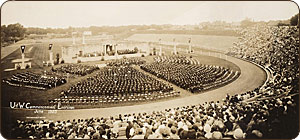 1925 UW-Madison Commencement at Camp Randall